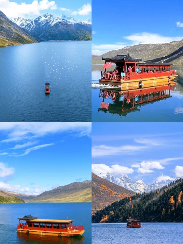 來木格措感受聖湖純淨與雪山巍峨的完美融合