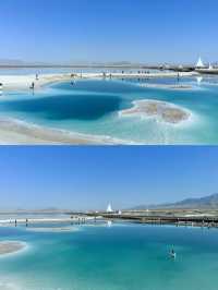 探秘大柴旦翡翠湖，天空之鏡美到窒息！