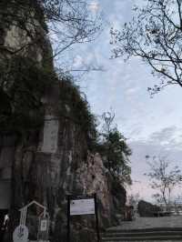 桂林私藏晚霞地！仙鶴峰承包整片紅藍天空