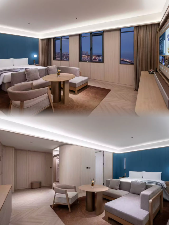 青島海景房躺著看日出 青島五四廣場橘子水晶酒店實測體驗 青島海景房躺著看日出 青島五四廣場橘子水晶酒店實測體驗