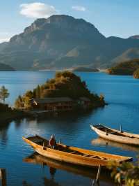 瀘沽湖冬日親子行｜湖景房遛娃超治癒