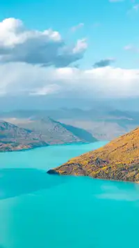 我為喀納斯湖的藍色取了一個名字「山靈黛」