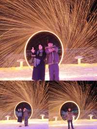 打卡雪謠居客棧拍最美煙花照片