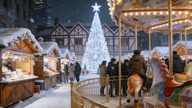 外灘源聖誕市集｜魔都冬日天花板打卡攻略