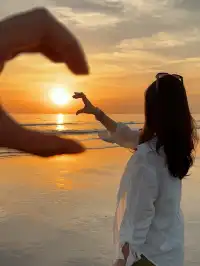 裸辭旅行第二站|被北海的晚霞狠狠治癒