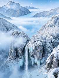 雪_山廬山_江西