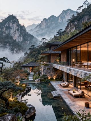 Проживание в горном гостевом доме в Дэнфэне подарит вам поистине терапевтический и подходящий для всей семьи опыт любования весенними цветами.