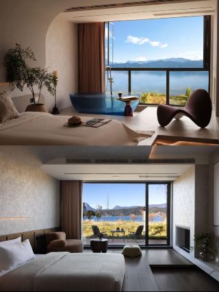 Lugu Lake Shore! This hotel made me instantly relax!