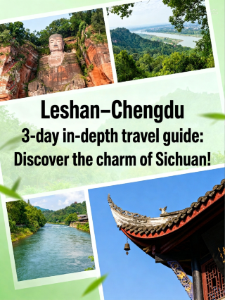 3-Day Leshan-Chengdu Travel Guide: Beat the Crowds and Avoid Tourist Traps