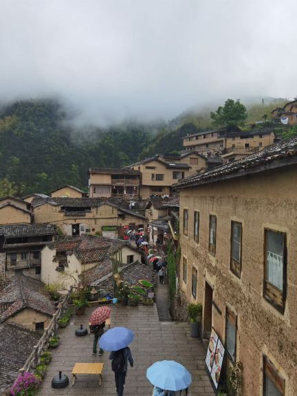 陳家鋪村｜松陽雲端古村浙江麗水松陽縣四都鄉，懸崖山脊上的中國傳統夯