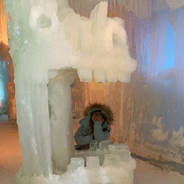 北海道層雲峽冰瀑祭