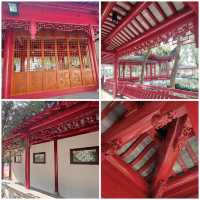 ✨八角亭台~紅色柱子~蘇州視覺感龍園✨