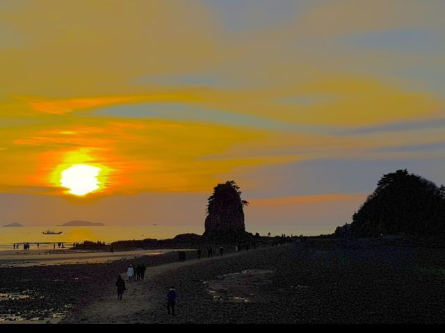 해넘이가 멋진 안면도 꽃지 해수욕장🌅