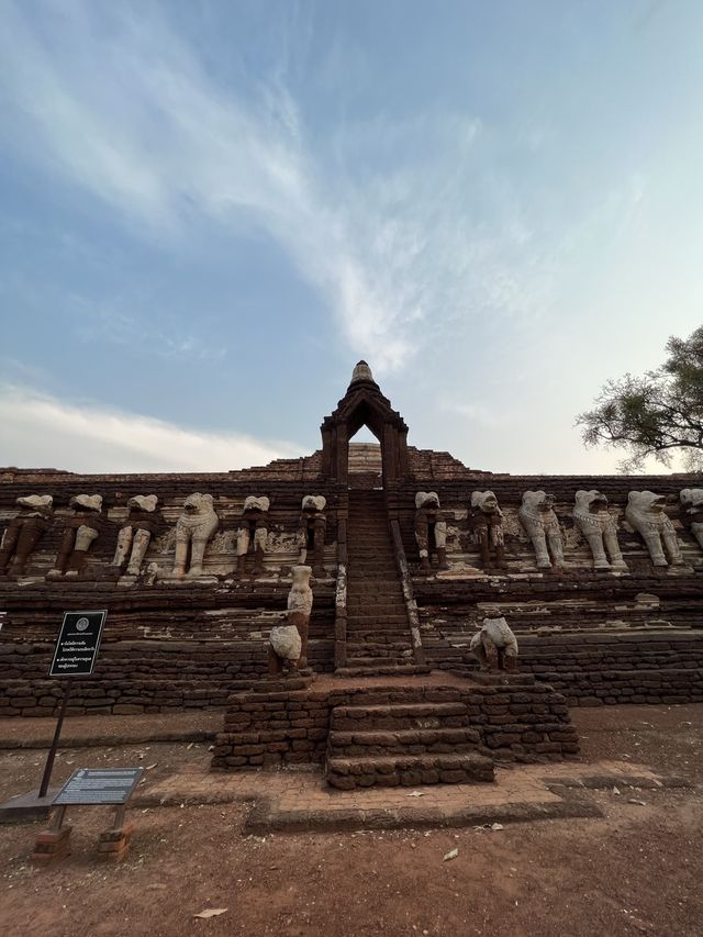 วัดช้างรอบ โบราณสถานเมืองกำแพงเพชร