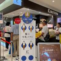 新千歳空港はソフトクリームいっぱい！
