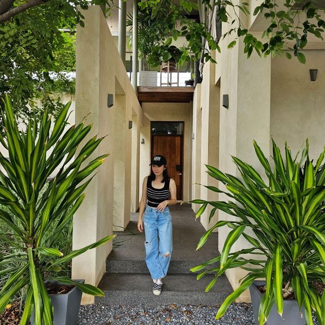 คาเฟ่สำหรับสายชิลบางกระเจ้า Coconut Lane
