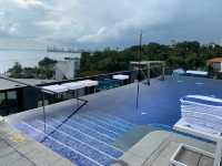 Rooftop pool at Outpost Hotel
