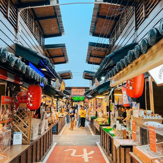 🎏 ตลาดปลาบางแสน ฟีลเหมือนไปเจแปนสุดๆ