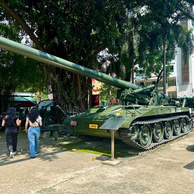 【ベトナム/ホーチミン】ベトナム戦争の歴史を色濃く残し展示されている「ベトナム戦争証跡博物館」