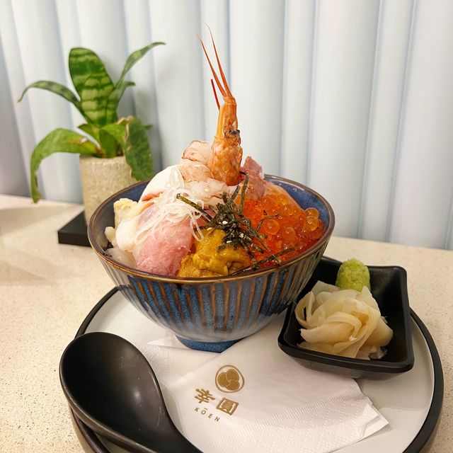 幸福滿滿嘅感覺💖海鮮丼