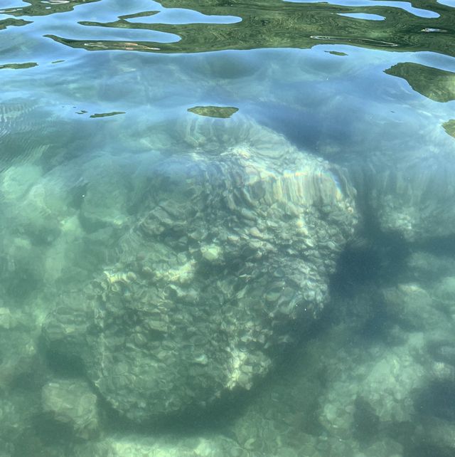 體驗獨木舟🛶清澈浮潛好去處 綠蛋島