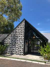 aesthetic cafe by the lake in sepang