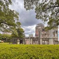 Hiroshima Peace Park, a beautiful tribute.