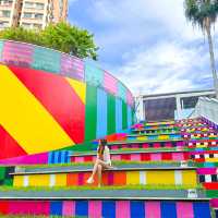 香港打卡｜荃灣彩色藝術裝置🌈