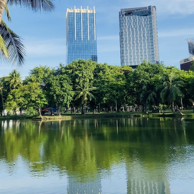 A Refreshing Time at Lumphini Park 💚🥰