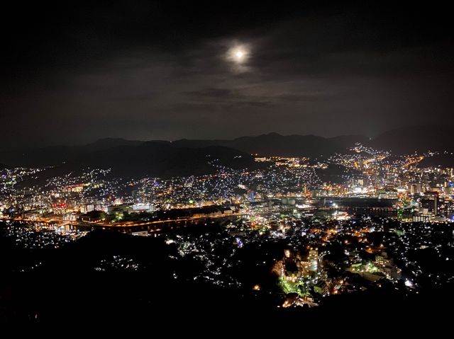 日本長崎｜日本三大夜景之一稻佐山頂展望台