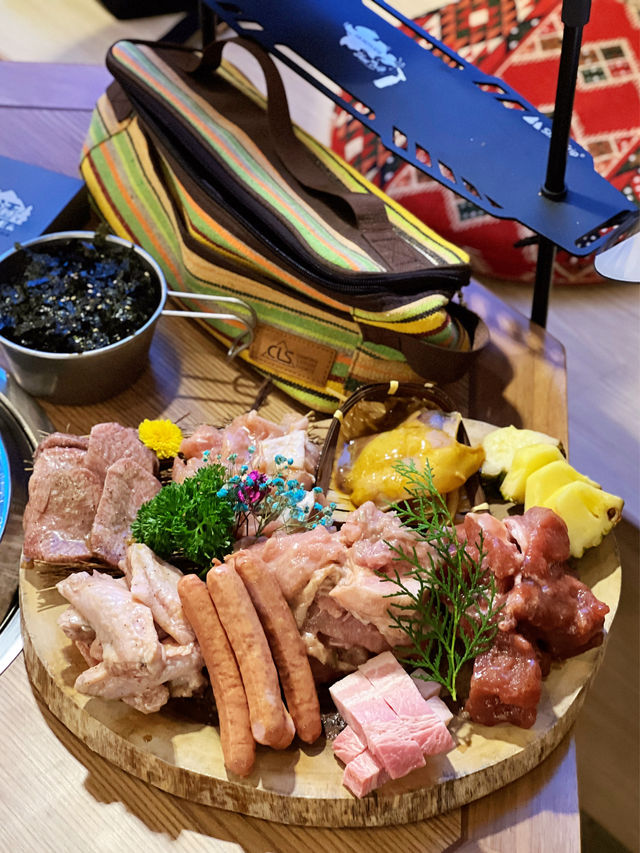 銅鑼灣露營主題日式燒肉