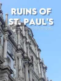 The Ruins of Saint Paul's 