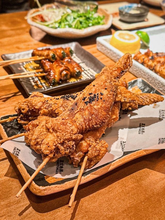 炭火地雞｜以日本備長炭製串燒🔥甚有日本居酒屋氣氛