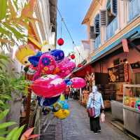 Concubine Lane, a tourist hotspot of Ipoh.