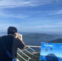 수려하기도 유명한 한려수도를 조망하는 케이블카, 통영 케이블카