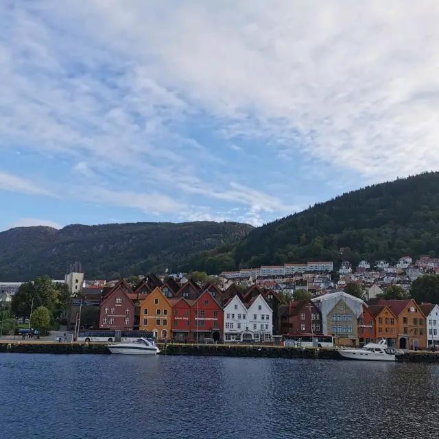 Colourful Wharfs Of Bryggen