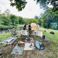 長野八千穗高原駒出池小木屋/露營區