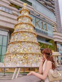 香港聖誕好去處｜K11 MUSEA Dior 聖誕樹