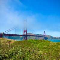 Spanning the majestic Golden Gate Strait