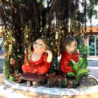 The Lucky  Buddha Statue of Thailand.