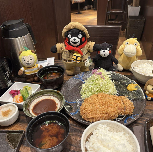 日本第一舉世無雙的熊本產勝烈亭炸豬排🐷🐽
