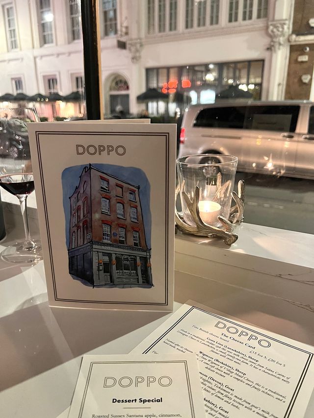 英國倫敦Soho氣氛絕佳的意大利餐廳-Doppo