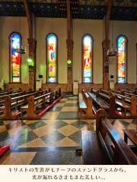 【東京|都立大学】絵画みたい…！美しすぎて息を呑む教会⛪️