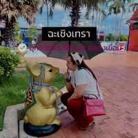 🙏กราบขอพรพระพิฆเนศ🐹@ฉะเชิงเทรา