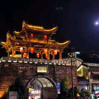 甘坑古鎮的日與夜