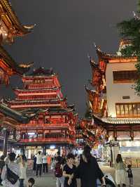 上海豫園 夜景超級漂亮出大片！