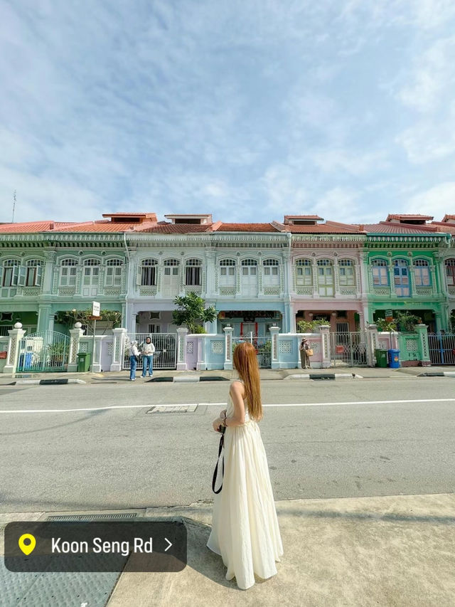 Singaporeの可愛い映えスポット！Koon Seng Roadのプラナカンハウス