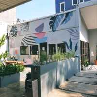 I STOPPED BY RUMU COFFEE, WHICH HAS A JAPANESE INSPIRED CONCEPT