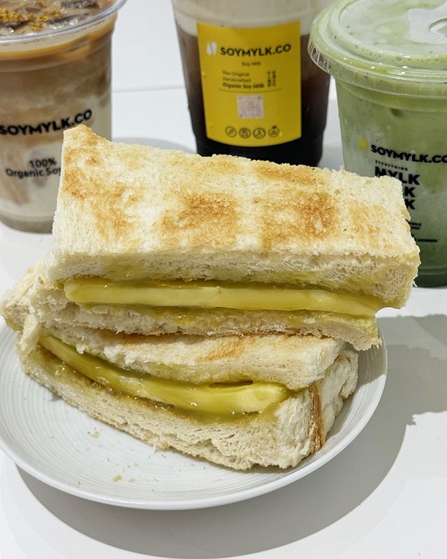 全港首創豆奶蓋 