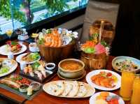 บุฟเฟ่ต์นานาชาติที่จริงใจย่านสีลมต้องยกให้